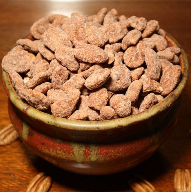 Cinnamon Spiced Pecans - 20 lb